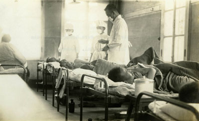 Wounded Chinese Soldiers in Japanese Hospital Mukden