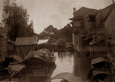 Canal Scene, Canton