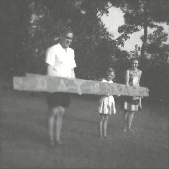 "Dayspring I" Ships Name Board