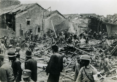 Searching a Bomb Site