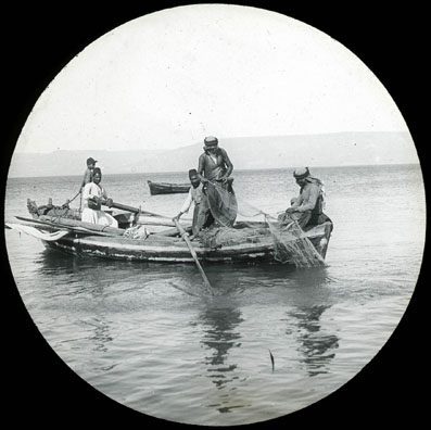 Fishing on Lake Galilee