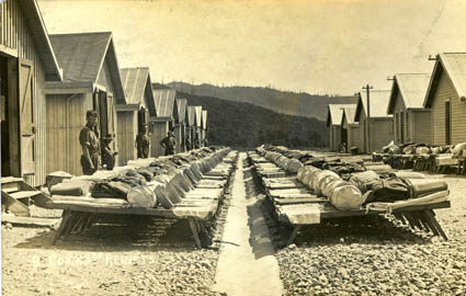 Kit Inspection at Featherstone Camp c.1916-17