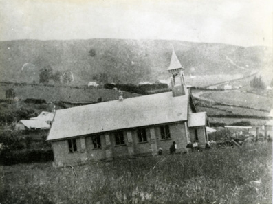 Allanton Presbyterian Church on the move, 1904
