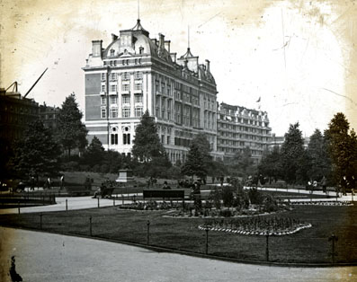 Cecil Hotel and Savoy Hotel, London 1892