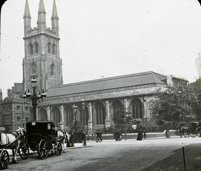 St Sepulchre without Newgate Church, Holborn, London 1892