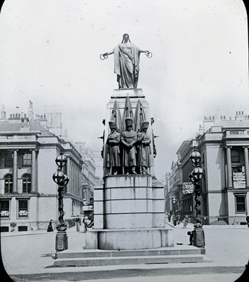 Guards' Memorial, Waterloo Place, London 1892