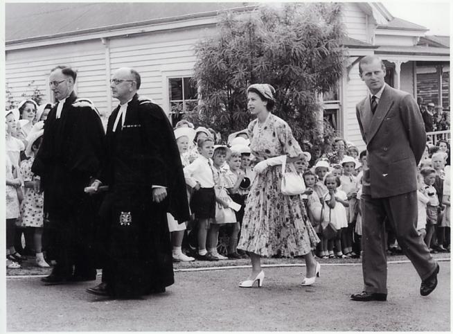 The Queen in Rotorua