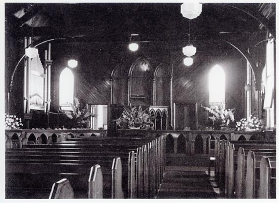 Interior of St John's Rotorua
