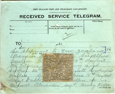 Boer War News Telegram 20 Aug 1900 Page 2