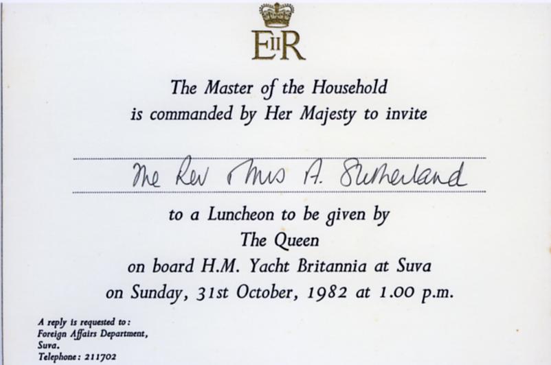 Invitation to Luncheon